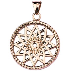 Traumfänger Anhänger Stern Rosé L TF01LRO