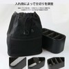 Yousimei Makeup Box, Small, Standing Storage, Includes Drawstring, Cosmetic Bag,