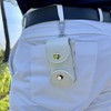 Golf Ball Case PU Leather Golf Fork Storage 2 Golf