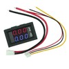A-DIGISHUO 2Pcs 0.28" Digital Voltmeter and Ammeter|0.28 Inch 3-Digit Blue+Red