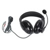 Wired Gaming Headset 360 Degree Rotation Microphone Headphones for Online