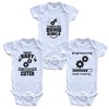 Really Awesome Shirts Engineering Engineer Funny Cute Baby Bodysuit Bundle