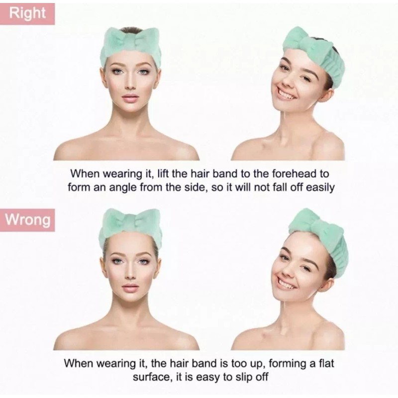 CL Diadema Micriofibra De Baño Para Cabello