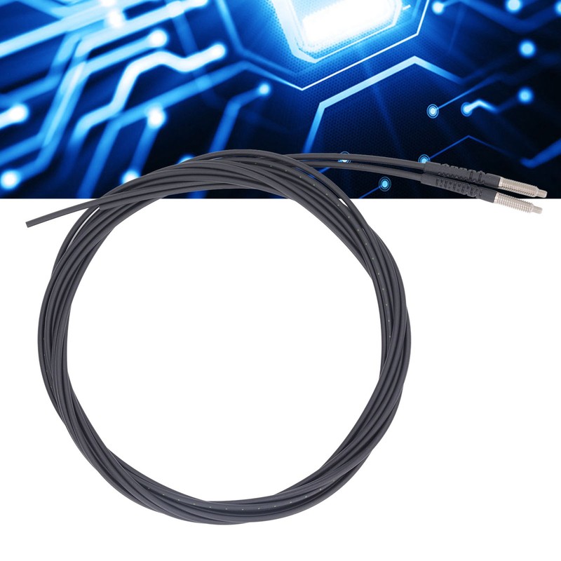 Fiber Optic Sensor 0 to 3600mm Distance Measuring M4 Thread