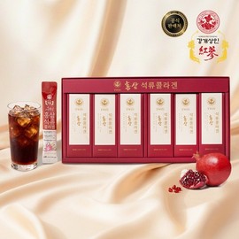 Ganggae Sangin Red Ginseng Pomegranate Collagen (10ml x 36 packets) 6-Year-Old Root For Women Only / 강개상인 홍삼석류콜라겐(10ml x 36포) 6년근 여성 전용