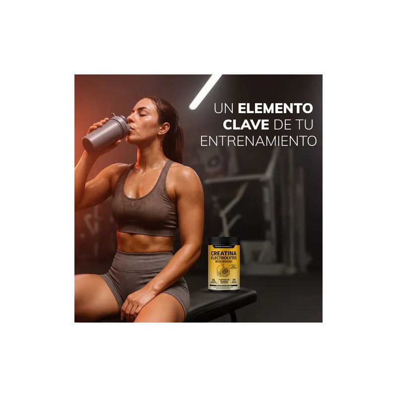 Creatina Monohidratada en Polvo con Electrolitos y Ciclodextrina | Pre