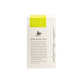 Silk Road Teas, Decaffeinated Organic Spring Green Tea, Spring Pluck, Grassy Aroma & Herbaceous Taste, 15 Tea Bags