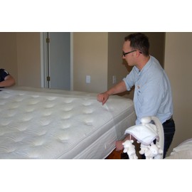 Queen XL Mattress Cover 4 MIL Heavy Duty Water Resistant Plastic Bag for Moving and Storage