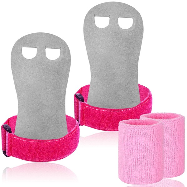 FINGER TEN Gymnastics Hand Grips Wristbands Sets for Girls Youth