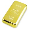 SALUDABLE Paperweight Nugget Replica Gold Rolling Stick Paperweight Toy Money