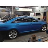 Matte Metallic Blue Vinyl Wrap Roll with VViViD XPO Air