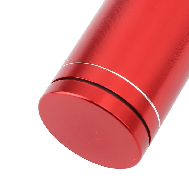 Portable Pocket Ashtray with Keychain Lanyard Retractable Circular Aluminium Alloy