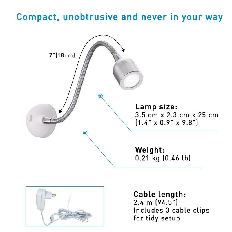 Daylight Company Sewing Machine Lamp, Professional Led Light, Fits Most