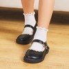 ANYANIME 6 Pairs Toddler Ruffle Socks for Girls - Non