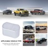 wzrasmiles Silver Aluminum Replacement Tailgate Hinge Bushing Compatible with 2005-2024