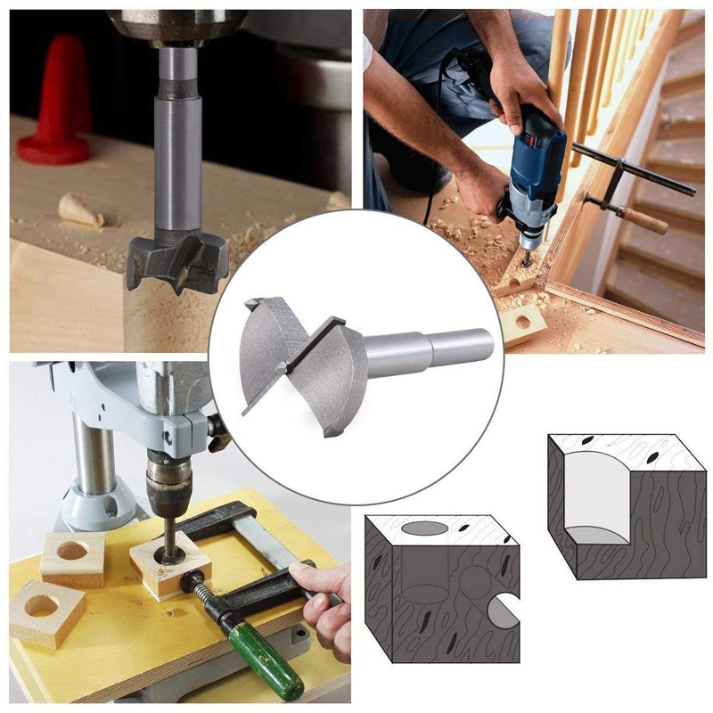 Flintronic dowel drill bits, wood drill bits, Forstner drill bits,