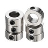 QUARKZMAN 6 Pieces 6 mm Wave Lock Collar T6 Trapezoidal