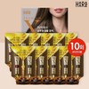 Haraz Premium / 하라즈 프리미엄X 샴푸형 앰플 염색제(10회분) 와인갈색