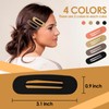 Small Flat Hair Clips for Women Lay Down Clips for