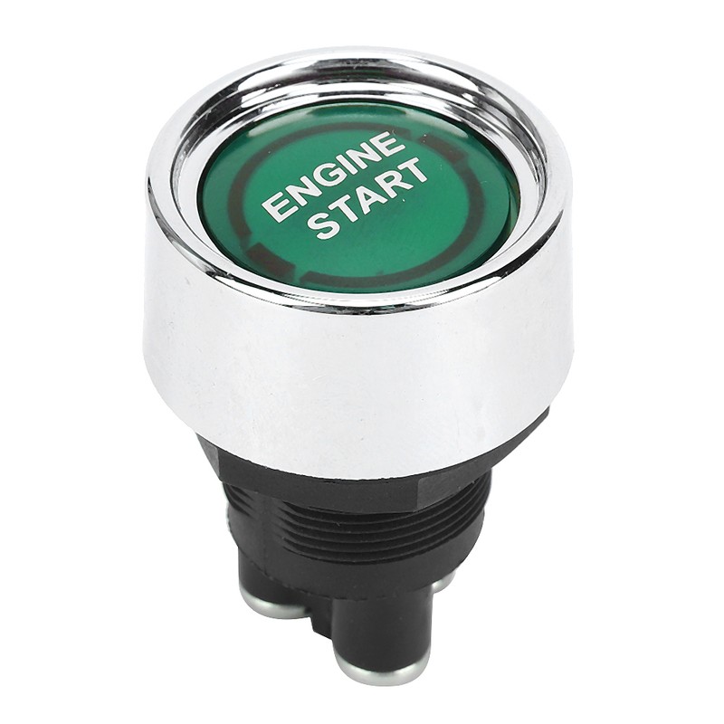 LED Engine Start Switch Ignition Starter Engine Start Stop Button