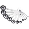 SW 18-8 Extra Thick Measuring Spoons, Set of 11