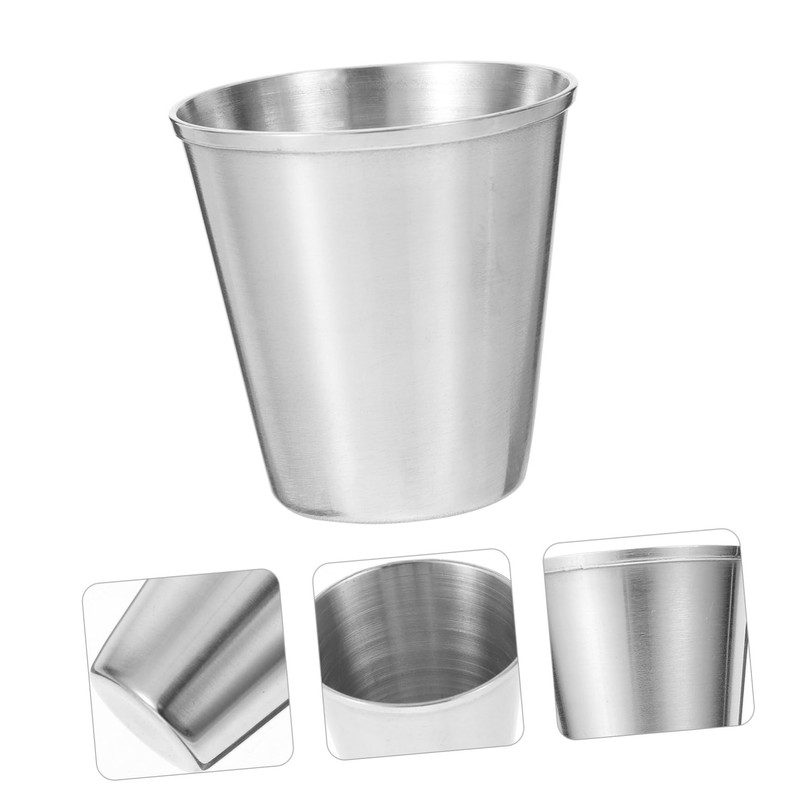 iplusmile 12 Pack Stainless Steel Shot Glasses Leakproof Tumbler Ideal