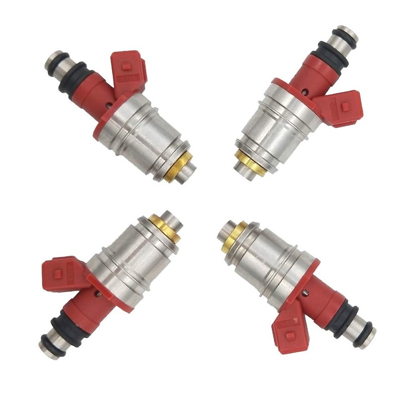 JESBEN FJ342 4Pcs Set Fuel Injectors Nozzles 1 Hole Replacement