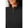 ODODOS Women's Cloud Feeling Athletic Jacket Full Zip Mock Neck