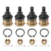 M MATI Front Upper Lower Ball Joints for Yamaha Kodiak