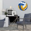 CIGERA 12 Inch Sports Themed Wall Clock with Volleyball Dial,Silent