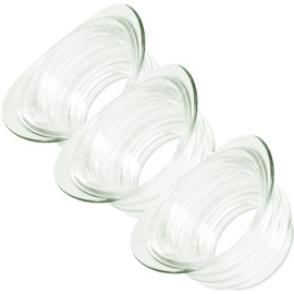 3 Pack Replacement Silicone Eye Cups for Electric Eye Wash Station – Soft, Skin-Friendly Eyewash Cups for Daily Eye Cleaning Leak-Proof, Reusable Eye Flush Bowl Compatible with Most Eye Wash Machines