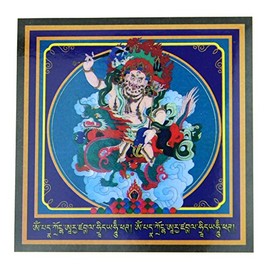 2 Pcs of Feng Shui Wealth White Dzambala Stickers