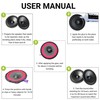 FIXWANT Loud Speaker Repair Glue Foam Side Dust Cap Rubber