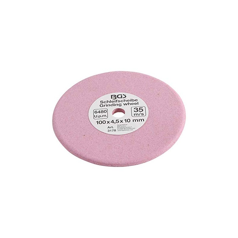 BGS Sanding Disc and 0,404100x 4.5x 10mm (10mm (3/8), 3178