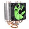 CPU Fan 4 Heatpipes 90mm 3pin Noiseless Plug and Play