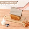 Pullman Loaf Pan with Lid 2 Pack, 8x4 Inch Bread