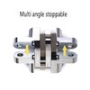 KAFENDA-Concealed Door hingesCross Hinges (1 Pair) zinc Alloy Material, 0-180