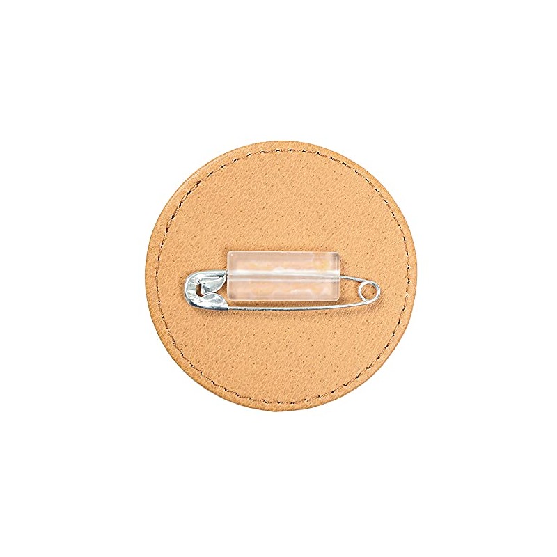 Kindergarten Wars [Hana] Leather Badge [Round] C