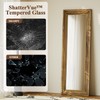 Full Length Mirror 65"X22", Brown Large Floor Mirror with Solid