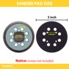2 Pack Sander Pad for DWE64233 N329079, 5 Inch Hook