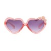 SJBNCai Kids Heart Sunglasses UV 400 Protection Heart Shaped Cute