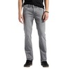 Buffalo David Bitton Men's Straight Six Jeans, Grey Sanded, 34