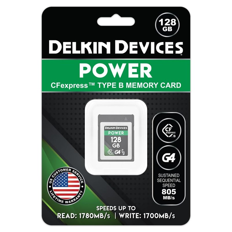 Cfexpress Type B G4 Power Card 128GB