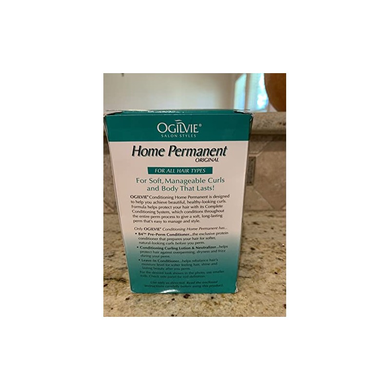 Home Permanent Original Complete Conditioning System For Soft Shiny Curl