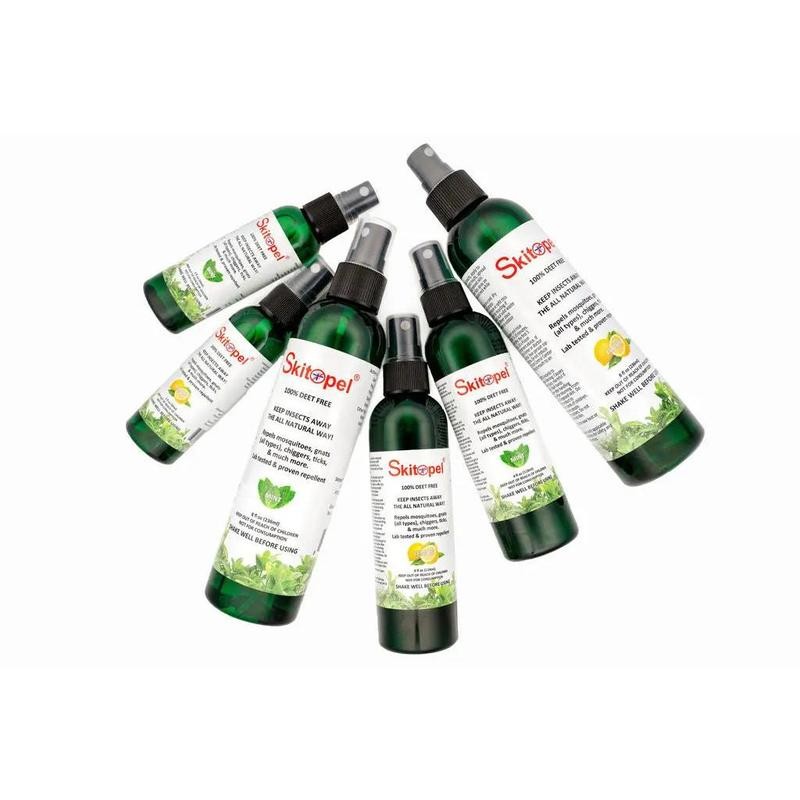 Skitopel® Mint Insect Repellent Spray - Powerful, Natural Bug Protection