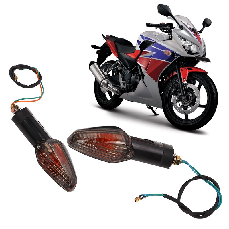 2pcs Motorcycle Turn Signal Light Indicator Blinker Replacement for CBR250