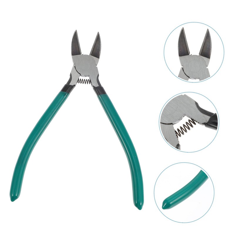 IWOWHERO Precision Side Cutters Sharp Nose Pliers for Electrical Repair