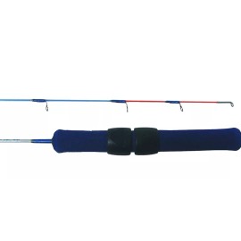 HT Enterprises 2 Pieces HT Ice Blue Ice Super Flex Fishing Jigging Rod 30” Super Light