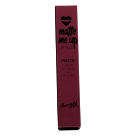 Barry M Matte Me Up Lip Kit Crush