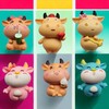 Set of 6 Cute animal 3D decorative magnets, Cow Fridge